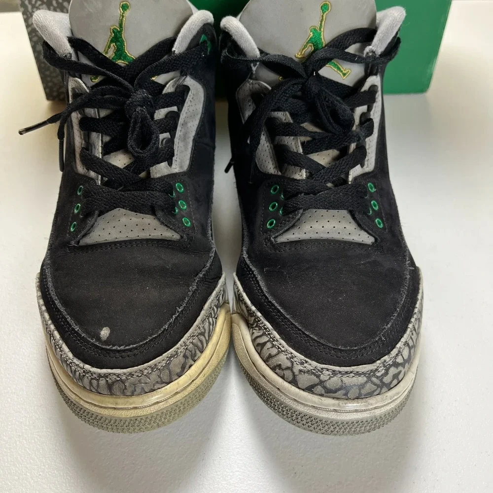 Jordan Air Jordan 3 Retro 10.5 Pine Green Black/Cement Grey/White CT8532-030